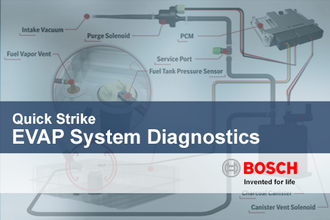 Bosch Quick Strike EVAP System Diagnostics