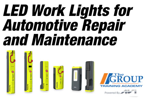 LED Work Lights for Automotive Repair and Maintenance