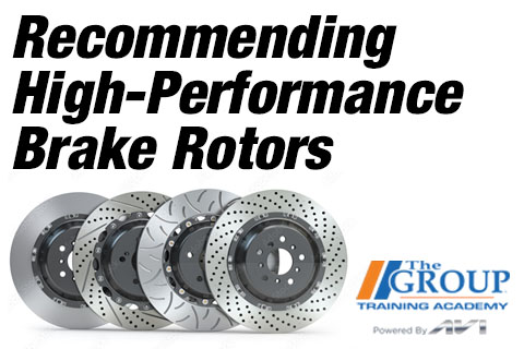 Recommending High-Performance Brake Rotors