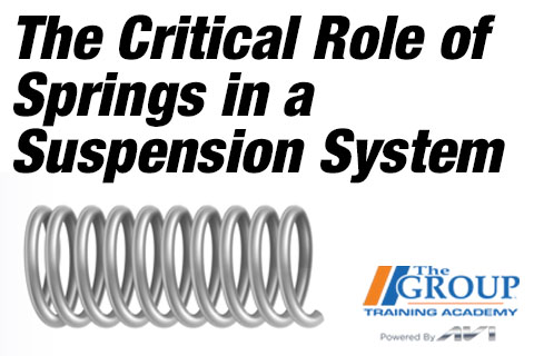 The Critical Role of Springs in a Suspension System