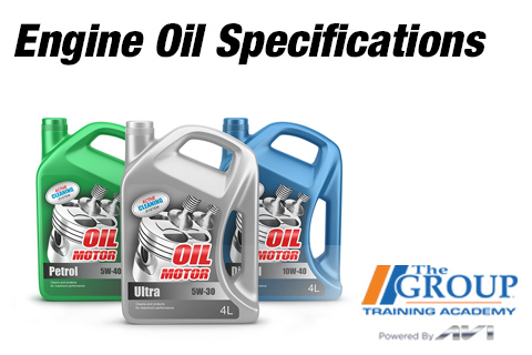 Engine Oil Specifications