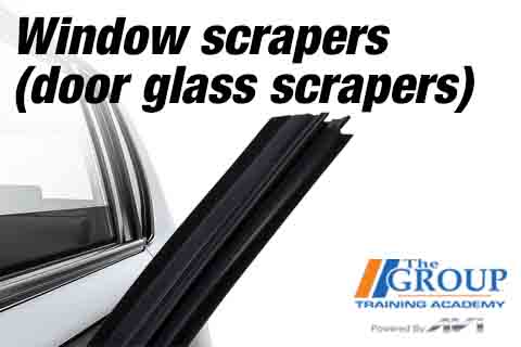 090925 Window scrapers (door glass scrapers)