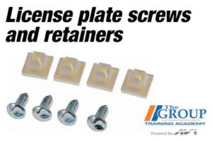 CM-100625 License plate screws and retainers