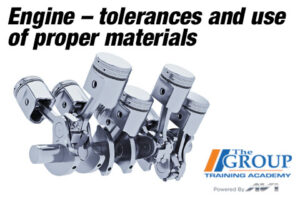 CM-110425 Engine – Tolerances and Use of Proper Materials